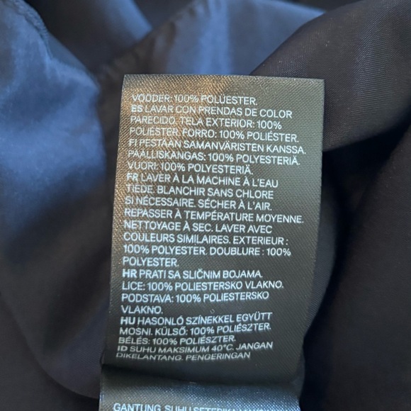 H&M Women’s Sleeveless Surplice Tie Waist Wide Leg Jumpsuit, Sz 4 - Picture 9 of 9